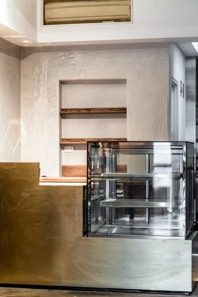 Hospitality fit-out and venue detail at 179 Domain, South Yarra by WB Built