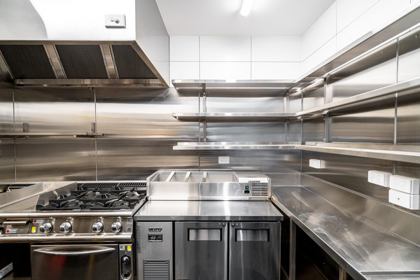 Hospitality fit-out and venue detail at 179 Domain, South Yarra by WB Built