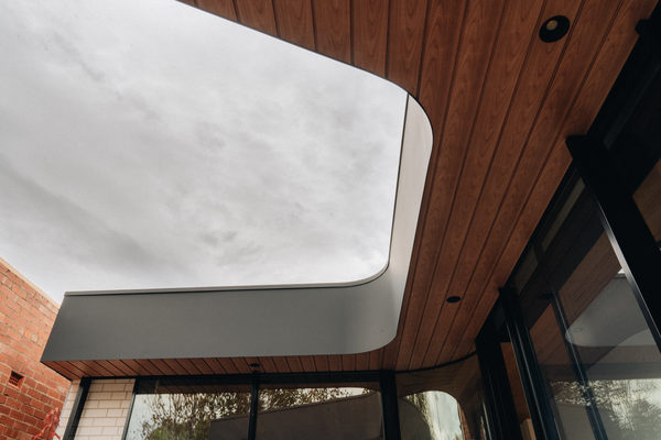 Interior and architectural detail at Armstrong House, Albert Park by WB Built