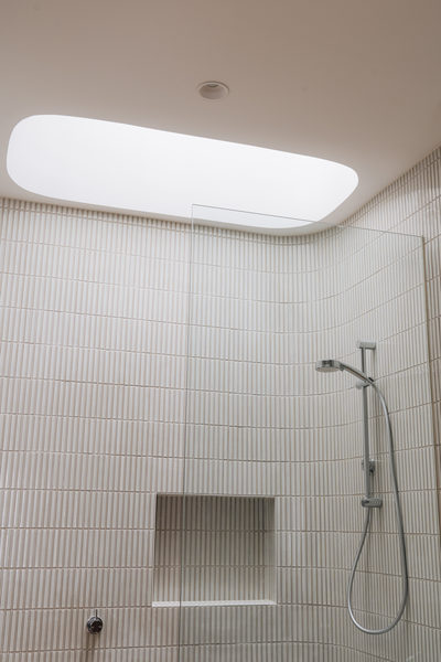 Interior and architectural detail at Armstrong House, Albert Park by WB Built