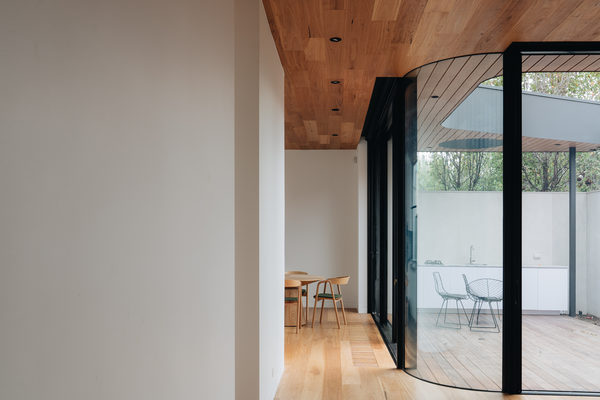 Interior and architectural detail at Armstrong House, Albert Park by WB Built