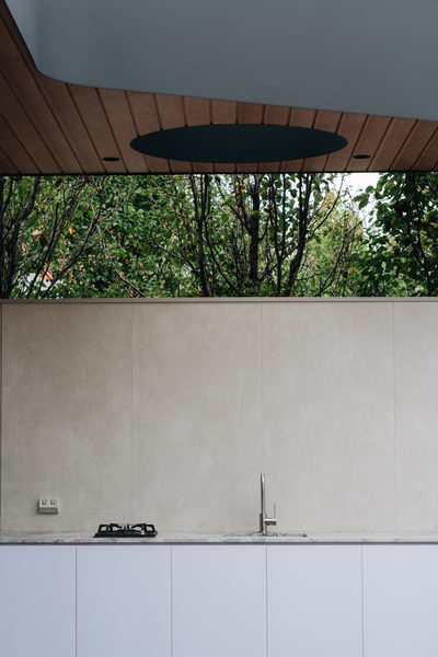 Interior and architectural detail at Armstrong House, Albert Park by WB Built