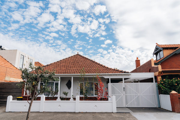 Interior and architectural detail at Armstrong House, Albert Park by WB Built