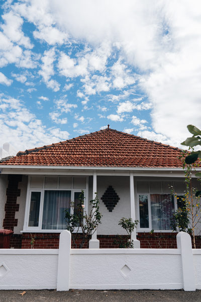 Interior and architectural detail at Armstrong House, Albert Park by WB Built