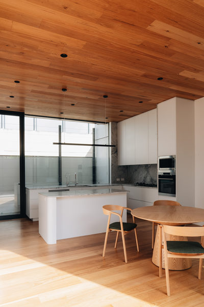 Interior and architectural detail at Middle Park by WB Built