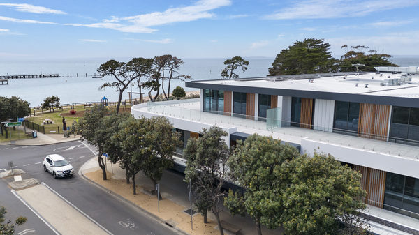 Exterior view of multi-residential development at St Leonards by WB Built